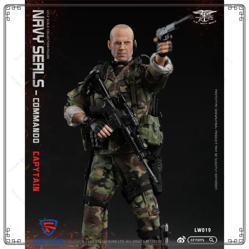 Coming Soon】CFTOYS Navy SEAL Captain 1/12 Soldier Model