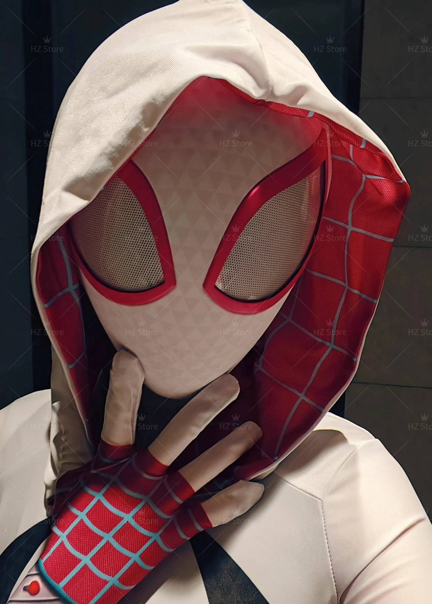 マーベル グウェン スパイダーマン: スパイダーバース マスク 1:1 3D 