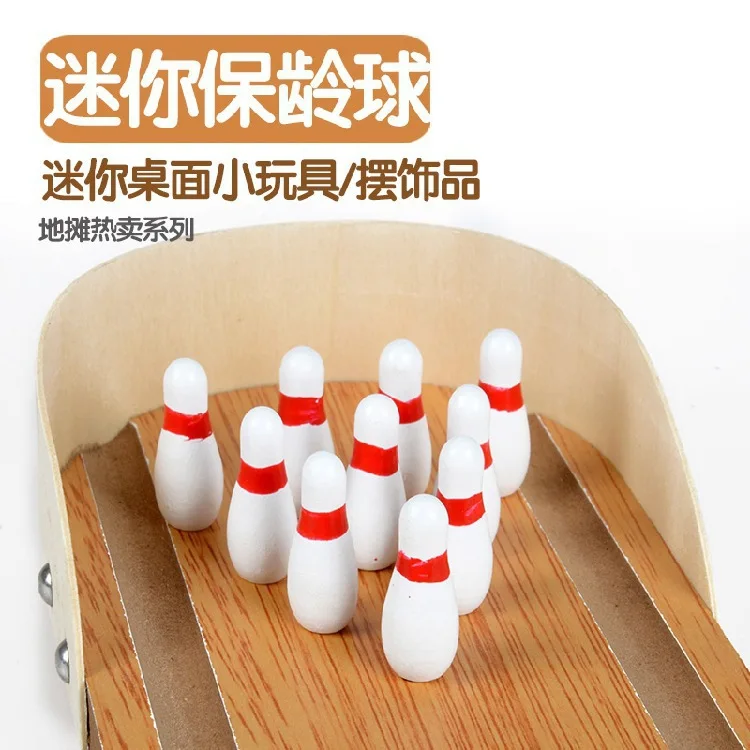 

Children'S Mini Bowling Toy Puzzle Board Game Set Family Parent-Child Interactive Fun Kindergarten Leisure Decompression Toys
