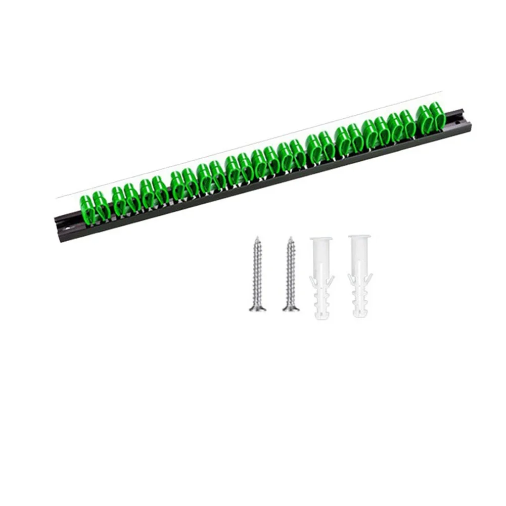 Screwdriver Organizer Tool Holder ABS Wall Mount Plastic Wrench Screwdriver Organizer 1pc