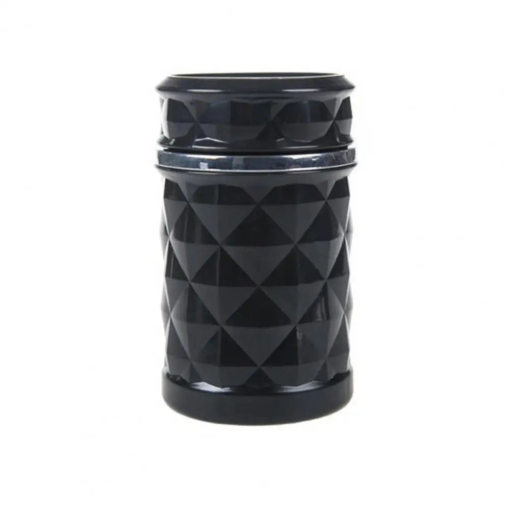 

Car Ashtray Soot-free Car Ashtray Exquisite Compact Led Car Ashtray Dashboard Novelty with Cutting Secure Led Light Cover