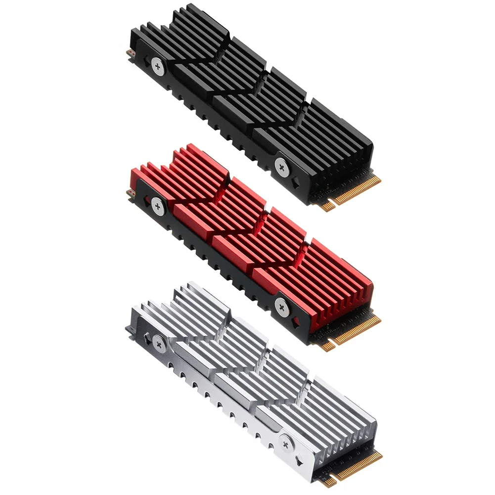 Радиатор SSD M.2 2280 из алюминиевого сплава с термосиликоновой накладкой для радиатора игровой консоли PS5