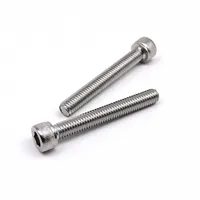 สกรูหัวหกเหลี่ยมหกเหลี่ยมแบบยาวพิเศษ 200 มม. เกรดสแตนเลส 304 A2-70 ตามมาตรฐาน DIN912 ขนาด M2 M2.5 M3 M3.5 M4 M5 M6 M8 4