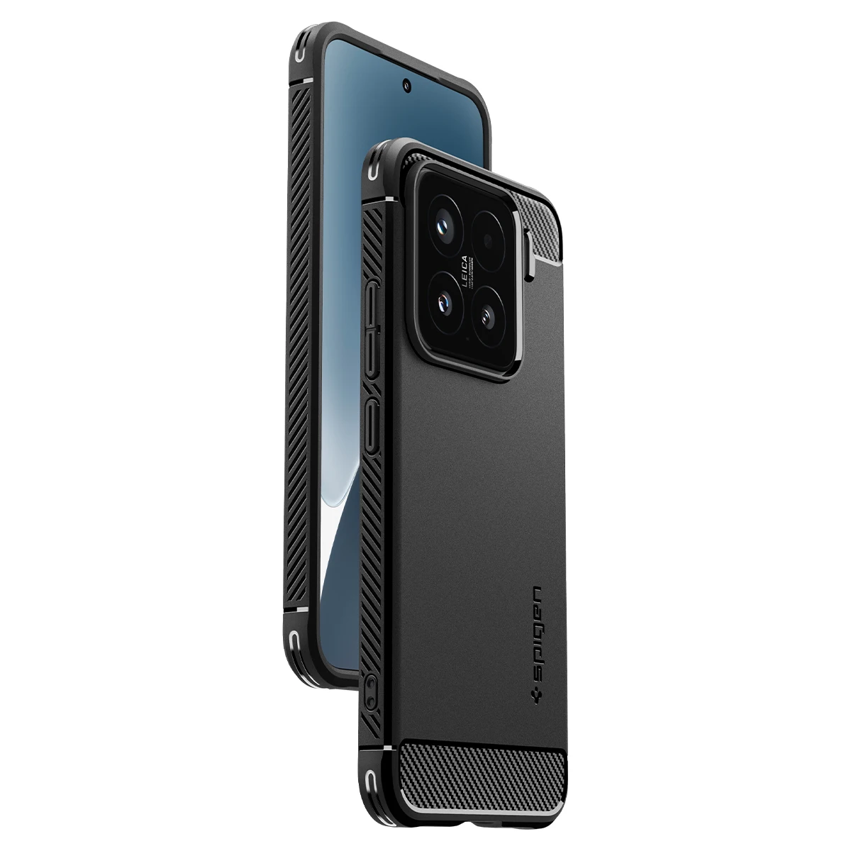 Custodia Protettiva TPU Spigen Cover Rugged Armor Compatibile Con Xperia 1 VI - Nero Opaco Case Black