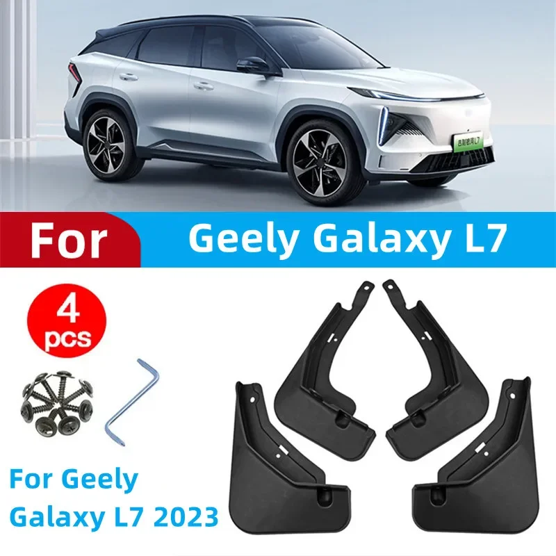 

Автомобильные Брызговики для Geely Galaxy L7, аксессуары 2023, Автомобильные Брызговики, передние и задние брызговики, Аксессуары для автомобилей, брызговики