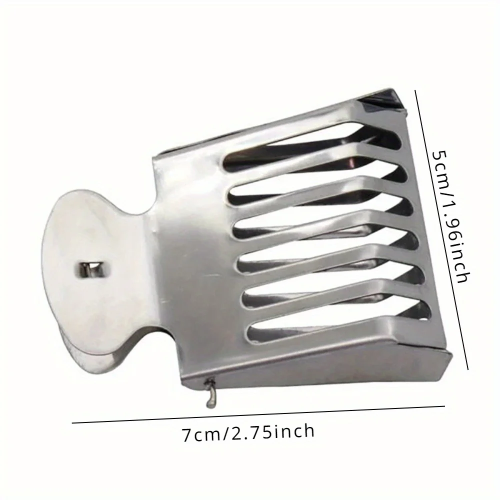 1PC Bee Queen Catcher Clip Stainless Steel Cage Beekeeping Equipment Tool Beekeeper Equip Isolation Room