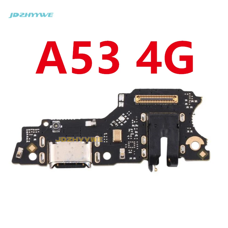 Original USB Charge Dock Port Jack Connector Flex Cable For OPPO  A32  A35 A52 4G A53 A53S A54 A54S 5G Charging Board Module