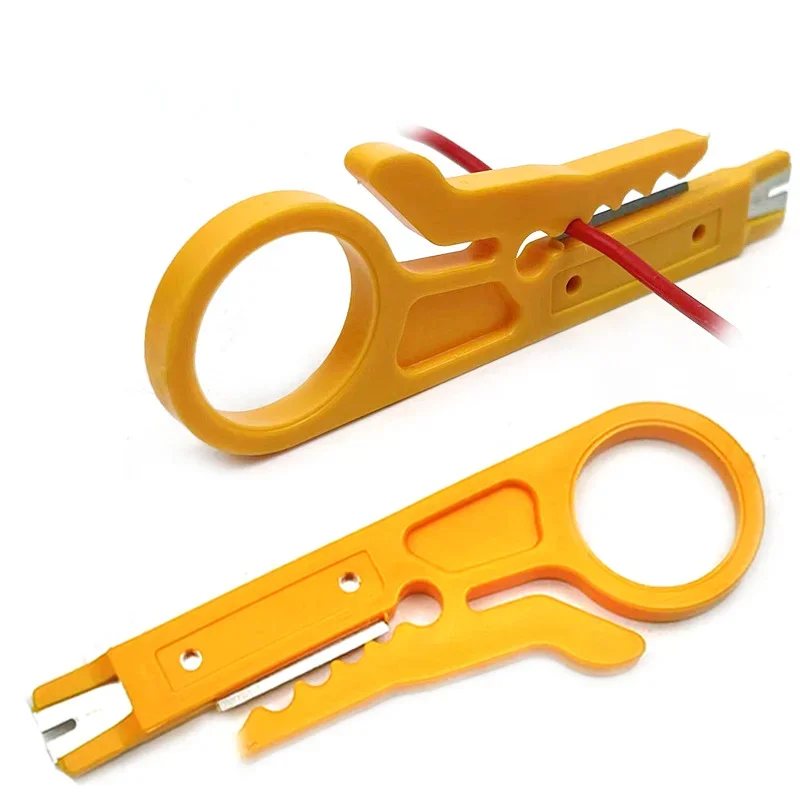 

1PC Wire Stripper Knife Crimper Pliers Crimping Tool Cable Stripping Wire Cutter Multi Tools Cut Line Multifunctional Hand Tools