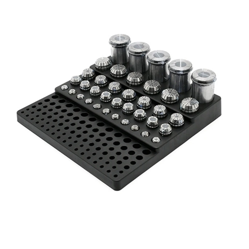 Bit Holder Organizers Drill Bit Storage Milling Cutter Drill Holder for 4-32mm Milling Cutter Drill Bit Organizers 40JE 5