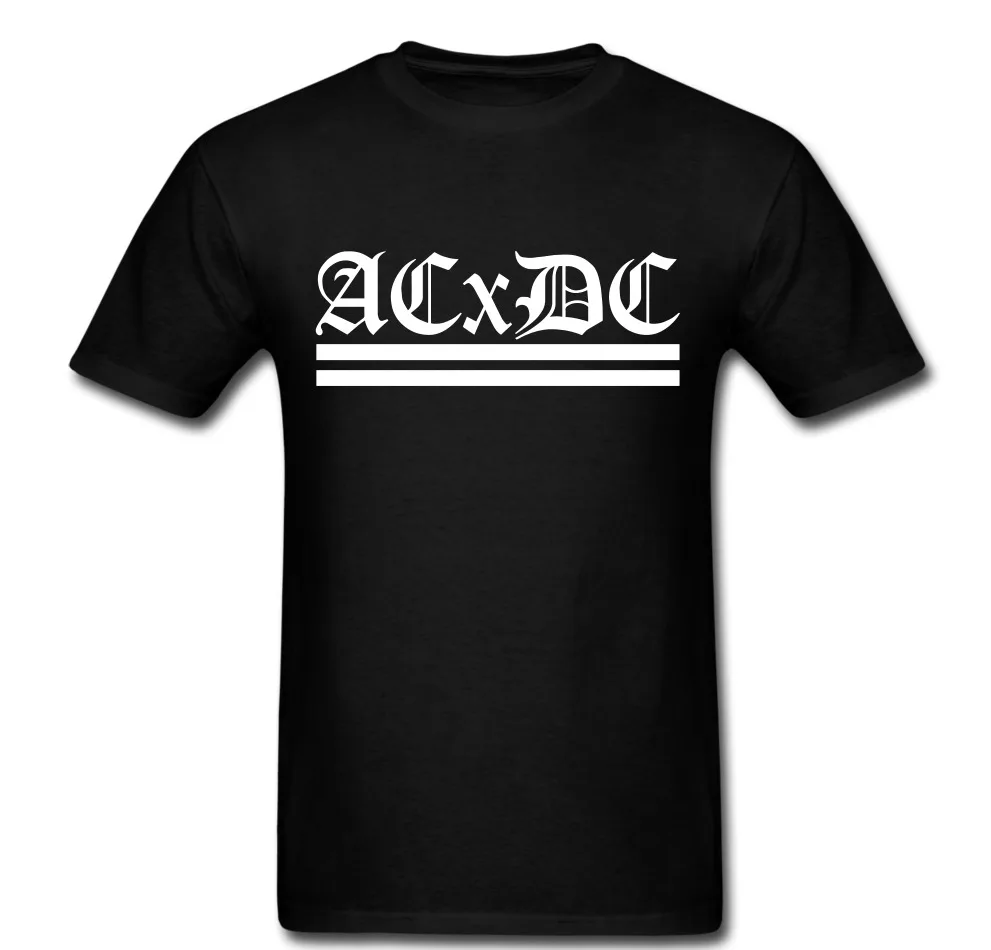 ACxDC Thrash хардкор панк рок группа футболка