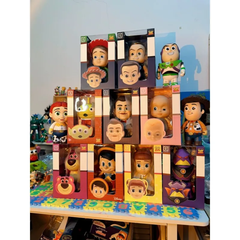 Disney Toy Story Cartoon Anime Figure Andy Woody Buzz Lightyear Action Figure Model Toys Collection Ornament Regali Per Bambini