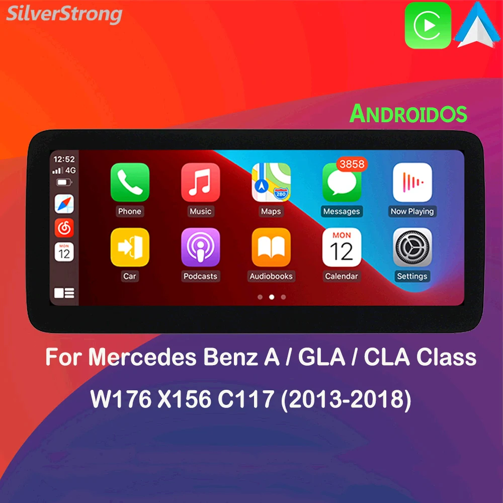 

Android Car Multimedia Screen GLA X156 CLA C117 A180 A45 A160 A200 For Mercedes Benz W176 Carplay Wireless Auto