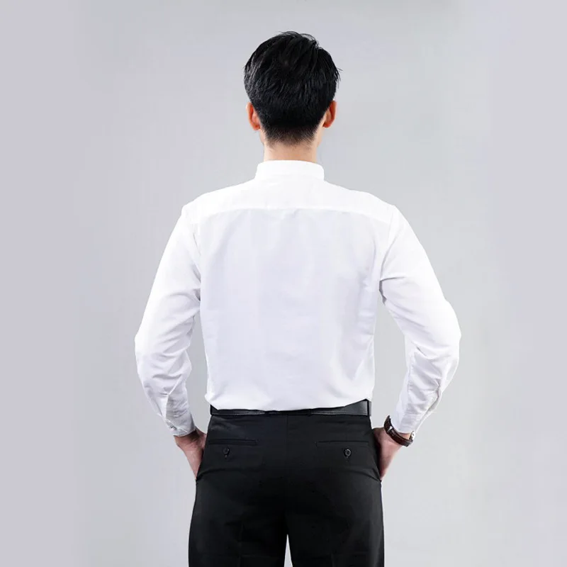Men's Formal Business Dress Shirt Wedding Party Stage Tops mens dress shirt