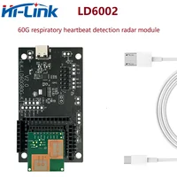 New 1MB flash Respiratory Real-time sign monitoring 2T2R PCB Human respiratory heart rate detection radar module LD6002 1