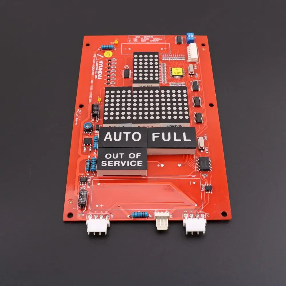 현대 엘리베이터 디스플레이 보드 OPB-CAN-INDICATOR, 현대 엘리베이터 부품용 PCB 인쇄 보드, 262C215 에 적용 가능, 1 개