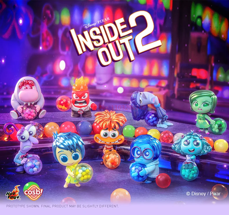 In Stock 2024 Hot Toys Disney Pixar Inside Out 2 Joy Sadness