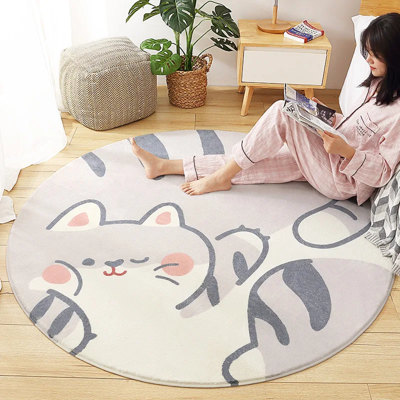 Ghế Lười Bean Bag Home S89c6c22cbf454e7dbc201a45f63ab4fcn Thảm lót sàn chống trơn cute hình thú dễ thương  