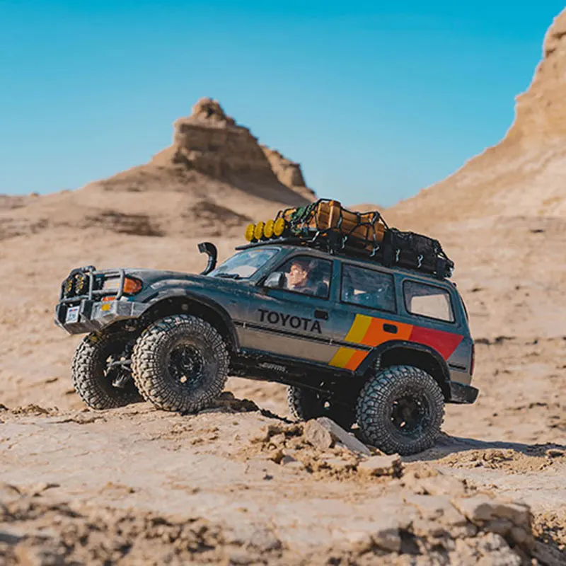 Fms Fcx10 Simulation Toyota Land Cruiser Lc80 Climbing Car 1/10 Remote Control Electric Off-Road Vehicle Dual Speed Linkage Toy 2