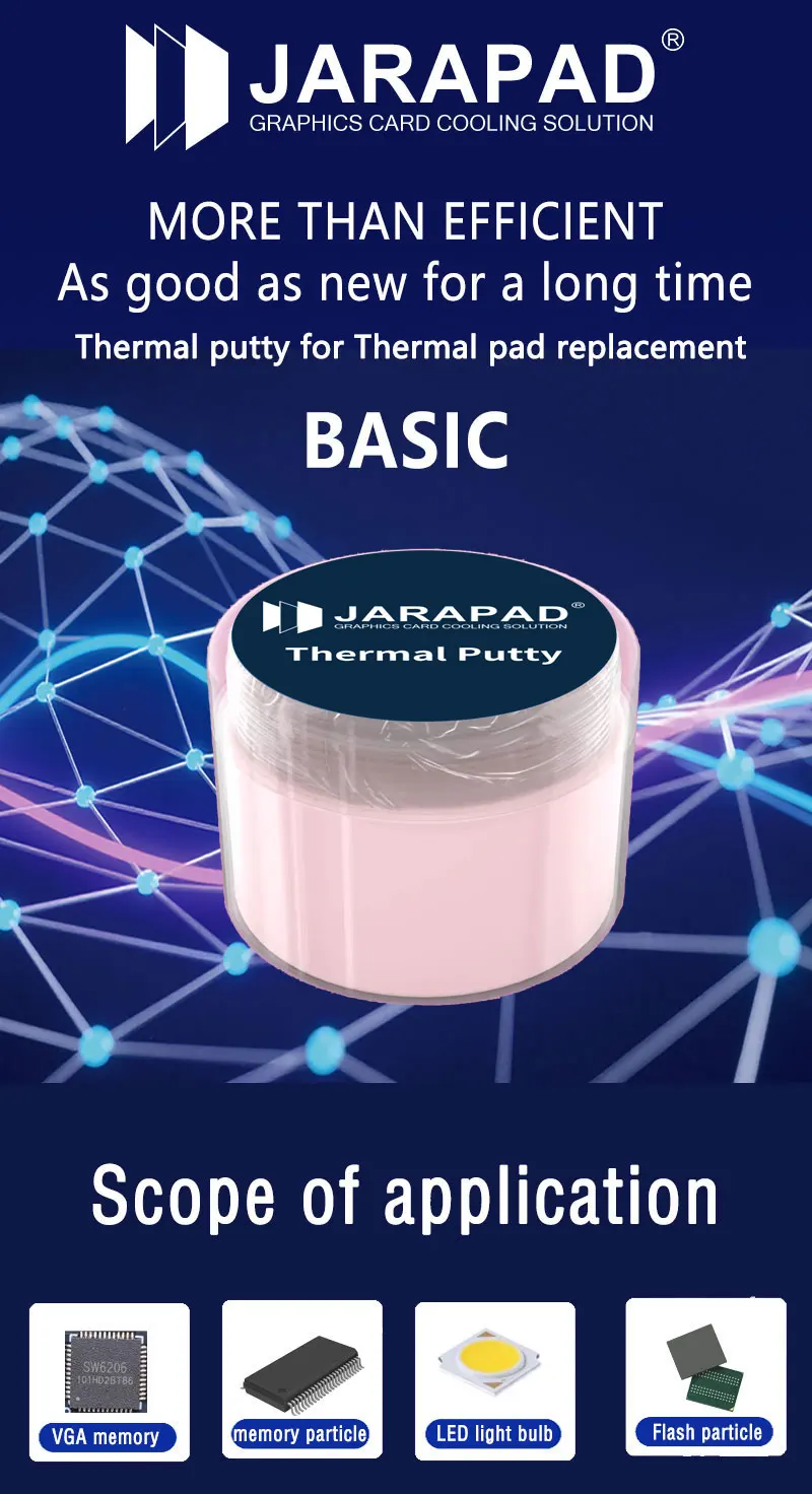 JARAPAD BASIC EXTREME UNLIMITED For VGA GPU IC Processor Thermal Pad Replacement