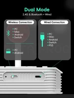 Data Frog Game Arcade Keyboard Wireless Controller for Street Fighter Retro Video Game Consoles Compatible with PC/Android/IOS - Image 6