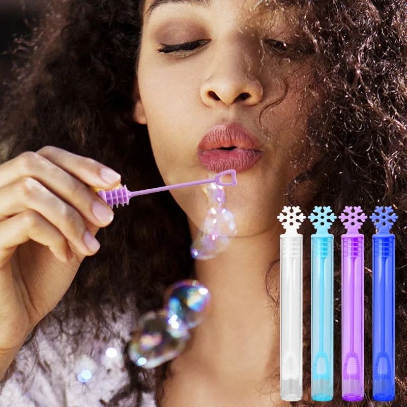 Plastic Bubble Wand Tubes – 10/100PCS Party Favors 3