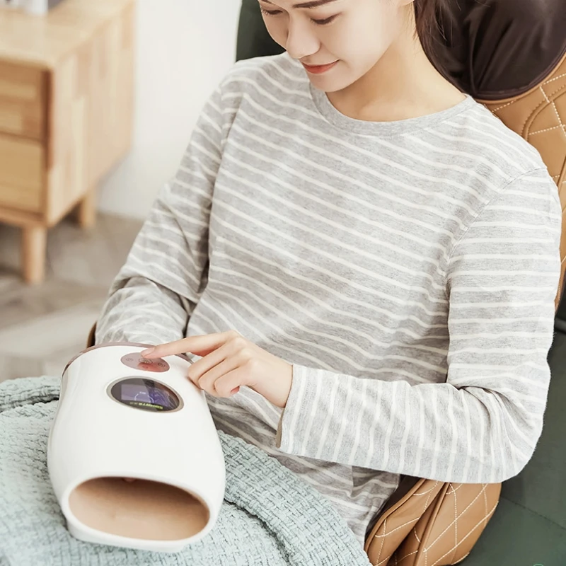 Wireless Hand Massager with Heat and Air Compression