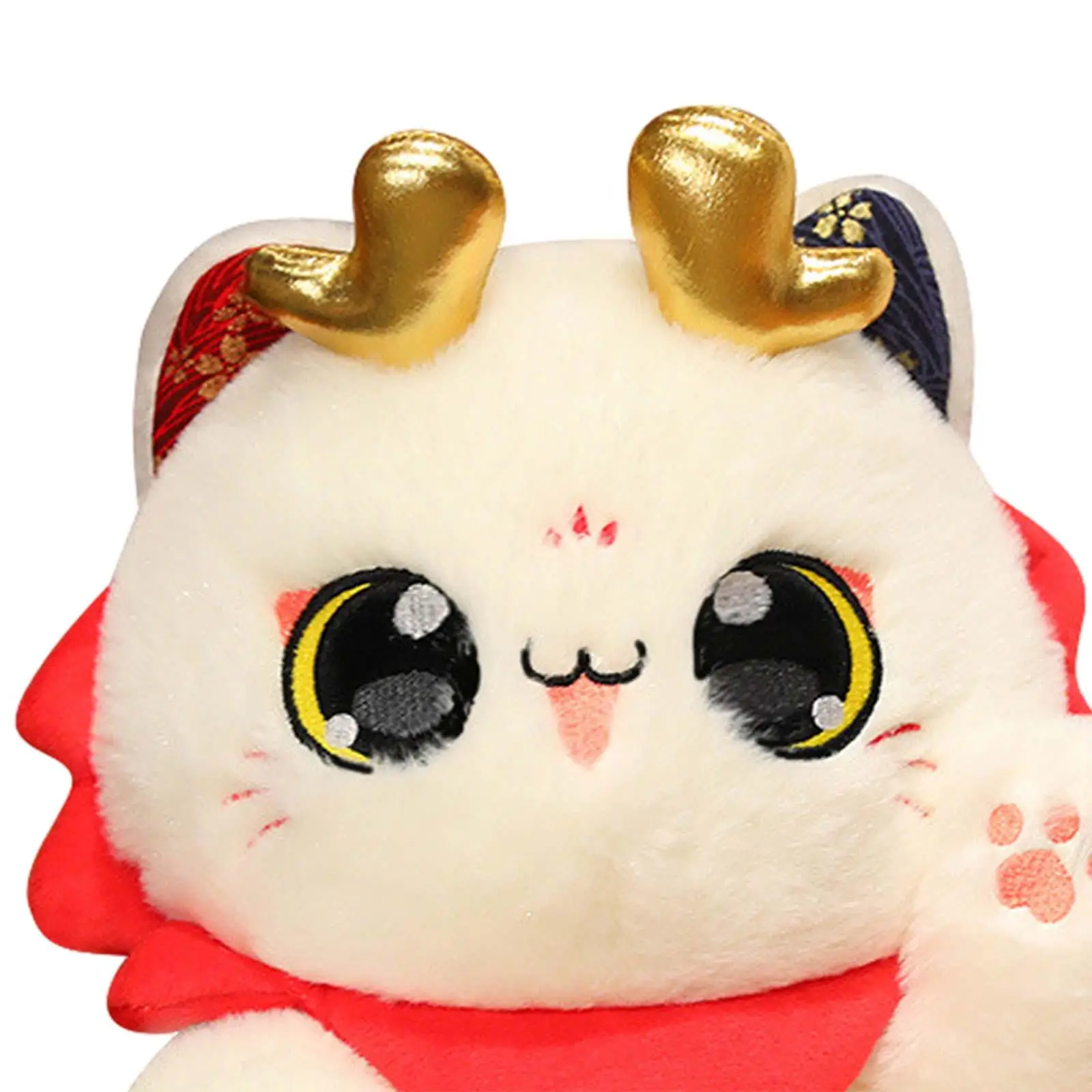 2024 Chinese New Year Cat Decoration Soft Cute Birthday Gift Spring Festival Gift for Festivals Holiday Parties Restaurant Cafe