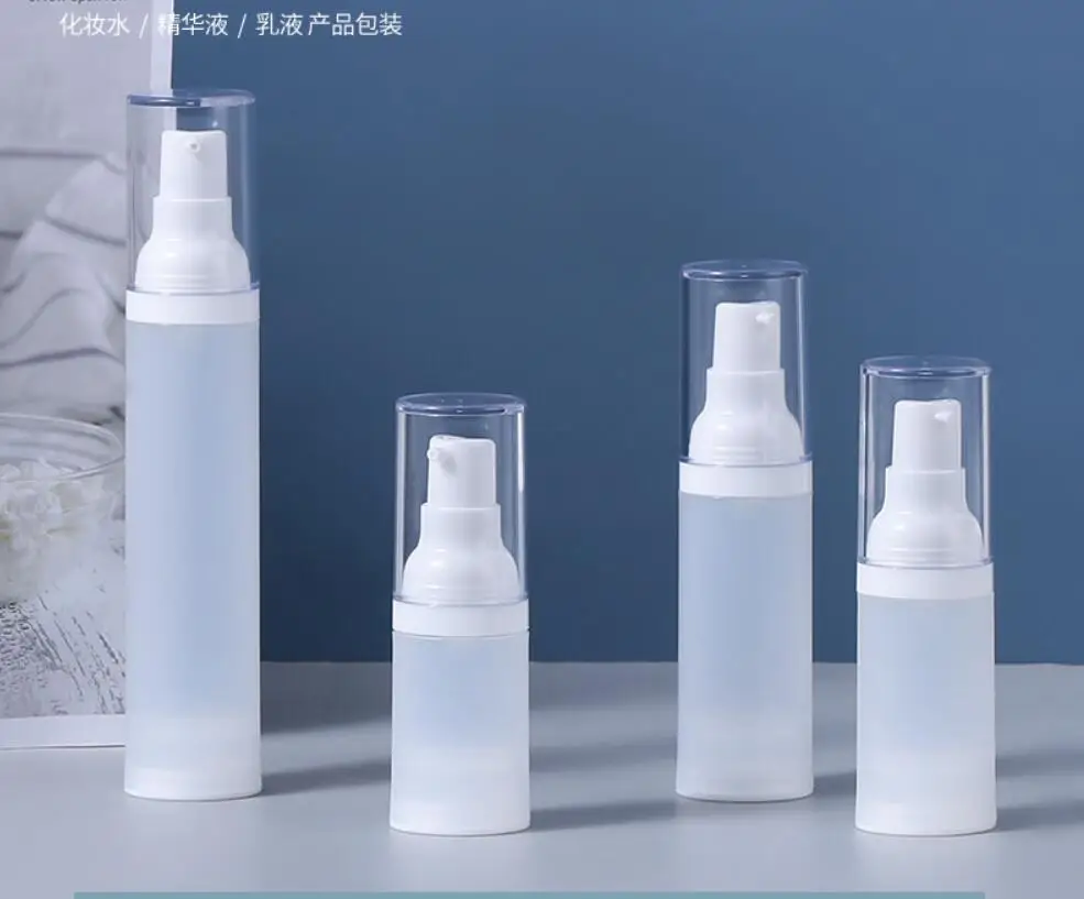 

15ml30ml50ml airless pump bottle lotion emulsion essence serum moisture toner water moisture skin care cosmetic packin