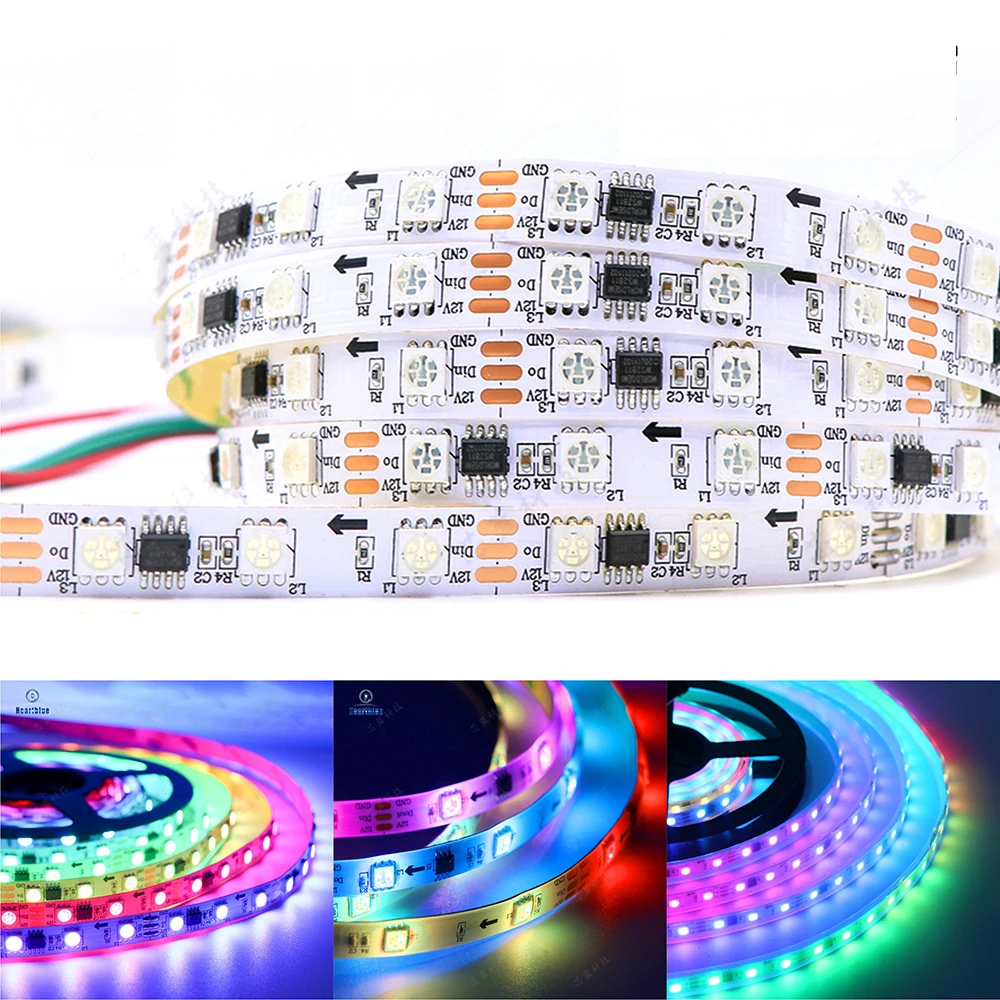 

5m WS2811 Pixel LED Strip 300 Leds Waterproof IP65 IP67 Dream Color Colorful Atmosphere Hotel KTV Dancing Wedding Flexible Tape
