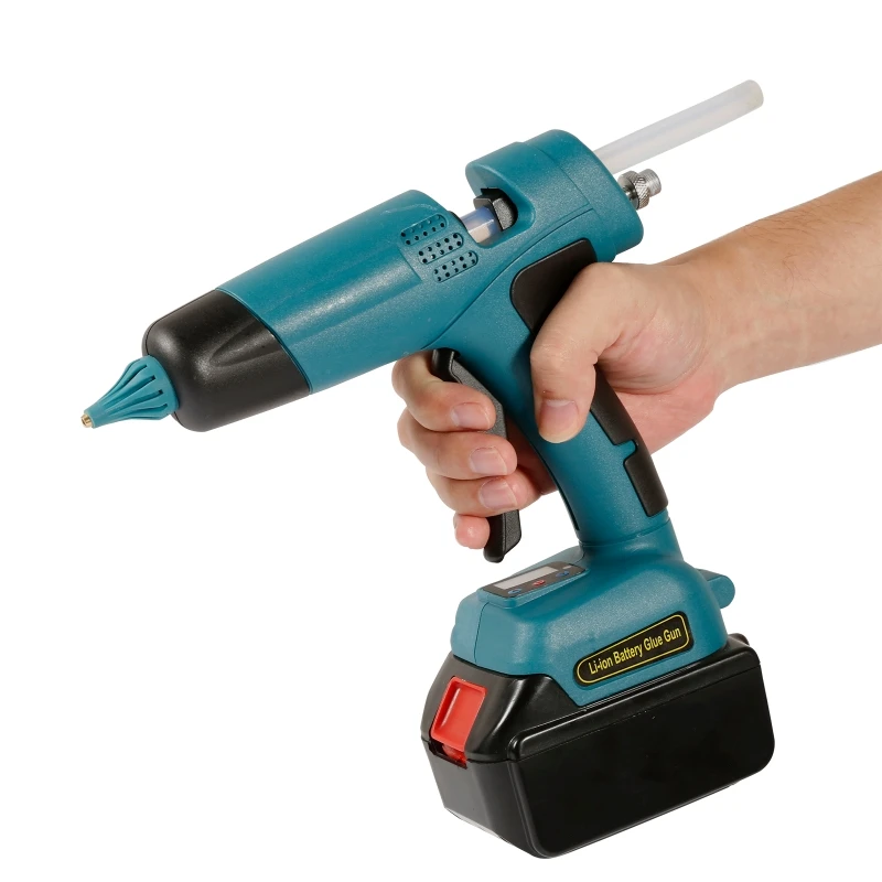 Hot Melt Glue Gun Hot Glue Gun Lithium Electric Hot Melt Glue Gun Handmade Household for 11mm Diameter Stick for Makita Battery