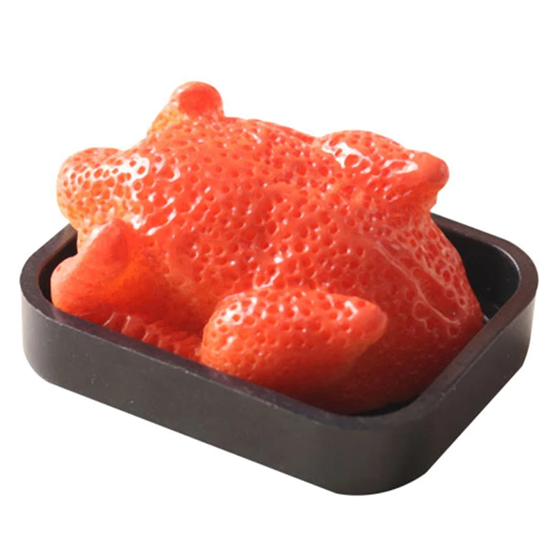 Dollhouse Roast Chicken Creative New 1/12 Dollhouse Miniature Roast Chicken Simulation Kitchen Food Model For Doll House Decor 5