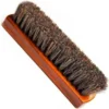 Chamois Leather Shoe Brush Horsehair Brush Boot Highlighting Polish For Car Seats Sofas 2