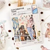 200cm/roll Washi Tape Life Suite Girl Daily Outfit Creative Hand Account Collage DIY Greeting Card Diary Decoration Write Tape 2