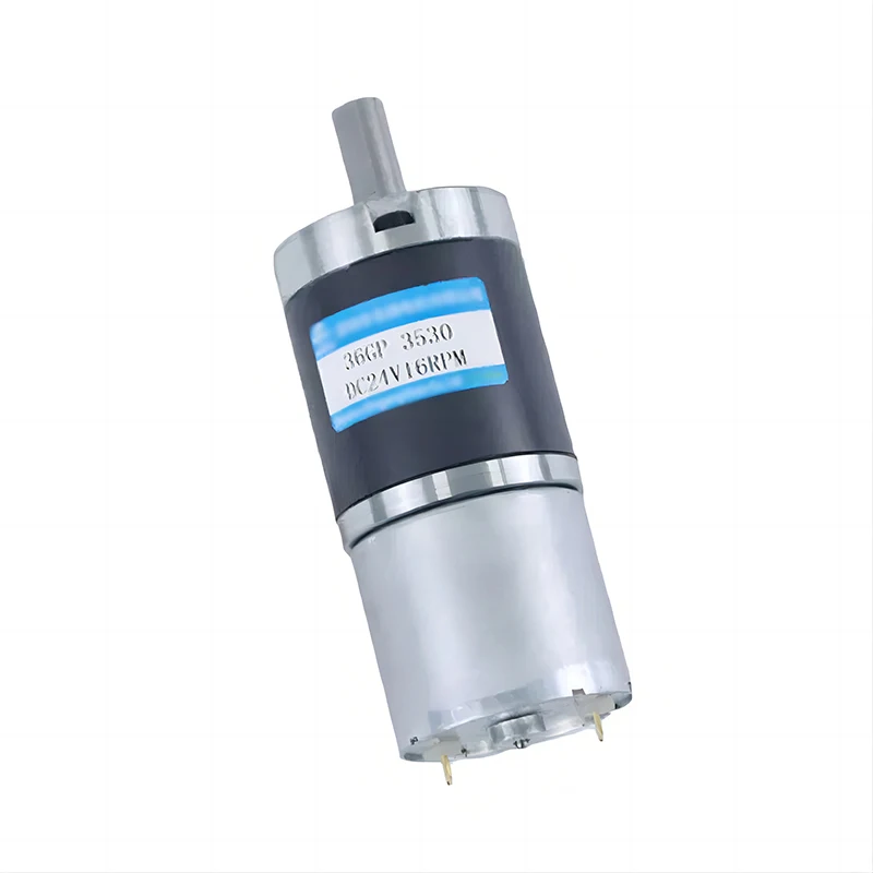 금속 유성 기어 조정 가능한 소형 DC 기어드 모터 12V 24V 모터 36GP-3530 고 토크 저속 8rpm-1154rpm PWM
