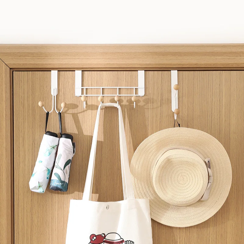 

1pc Iron Hooks for Home Use No-Punch Behind Door