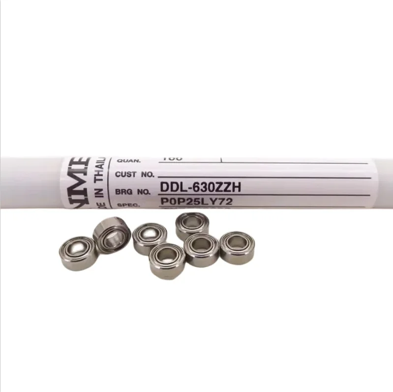 50pcs Original NMB stainless steel bearing DDL-520ZZ DDL-630ZZ DDL-740ZZ 830 840 850 1060 1680 4x7x2.5 5x9x3 5x8x2.5 6x10x3 miniature ball bearings