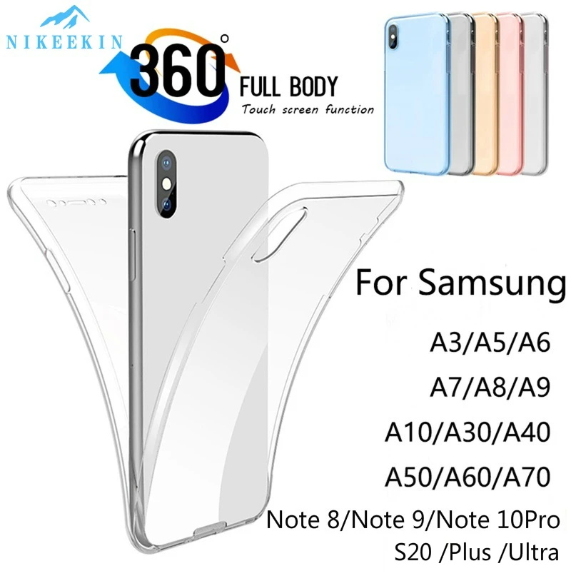 Чехол для Samsung Galaxy S20 Plus Note 10 A70S A60 A50S A40S A30S A20E A10 A9 A8 силиконовый чехол с полным