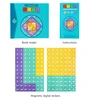 Sudoku Game 4 in 1 Magnetic Wooden Sudoku Game Book Preschool Early Learning Kids Educational Math Toy Puzzle Gift Sudoku 6