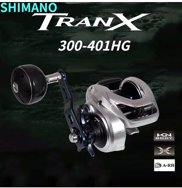 Shimano TRANX 301HG 401HG 7.6:1 Gear Ratio 5+1BB Low Profile Drag Max 10kg  X-SHIP Left Hand Saltwater Baitcasting Fishing Reel - AliExpress