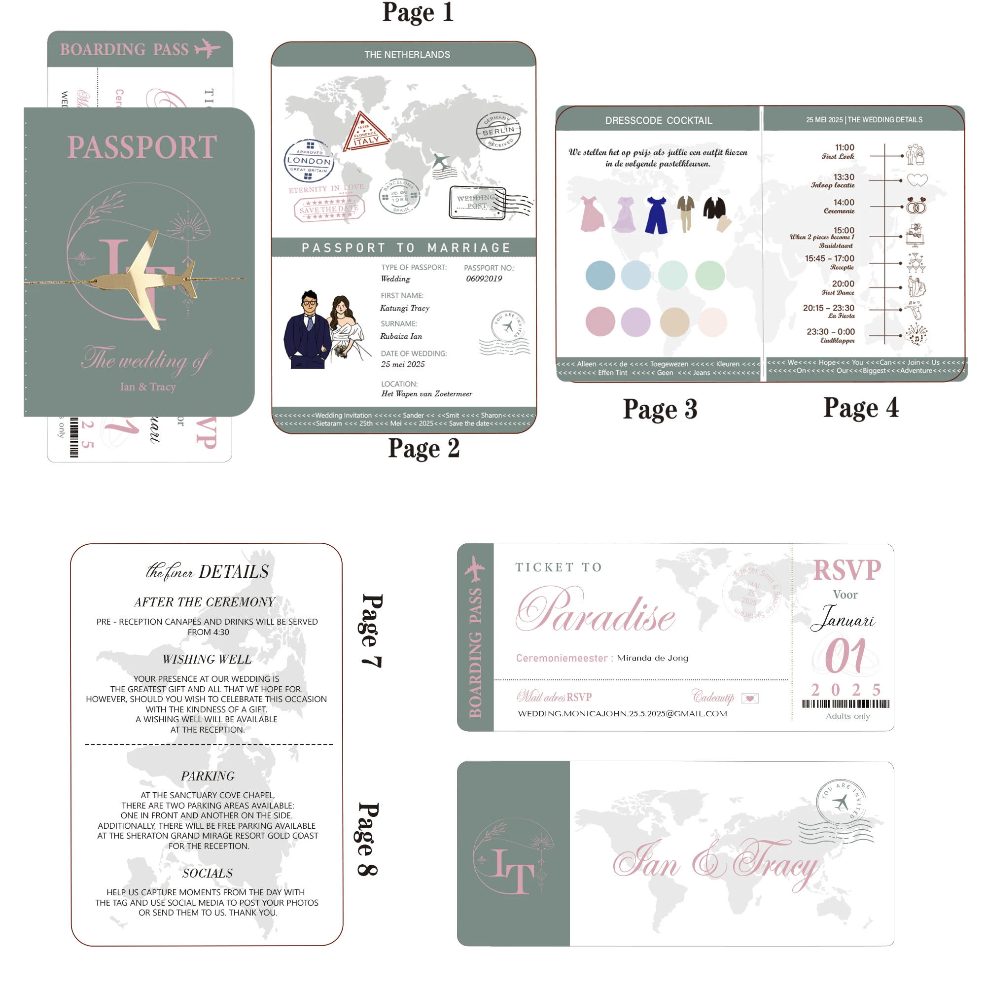 Foil cover ticket A