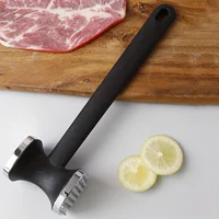 Marteau attendrisseur de viande de cuisine robuste avec poignée en caoutchouc, tête en acier inoxydable pour frapper et attendris sans effort 6