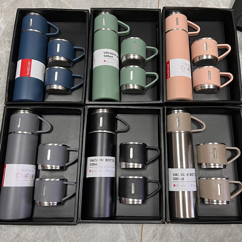 Bhdecorative Vacuum Flask Set with 3 500 ml Flask - Buy