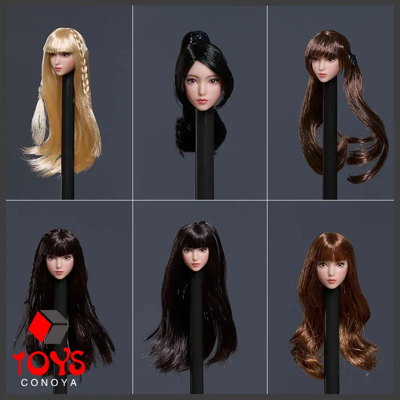♡美品♡新品★カーリーヘアー　可愛い女の子　布人形♡Мサイズ♡オススメ商品♡ ドールヘアー カーリーヘアー(カールタイプ)6mm （単位：1袋