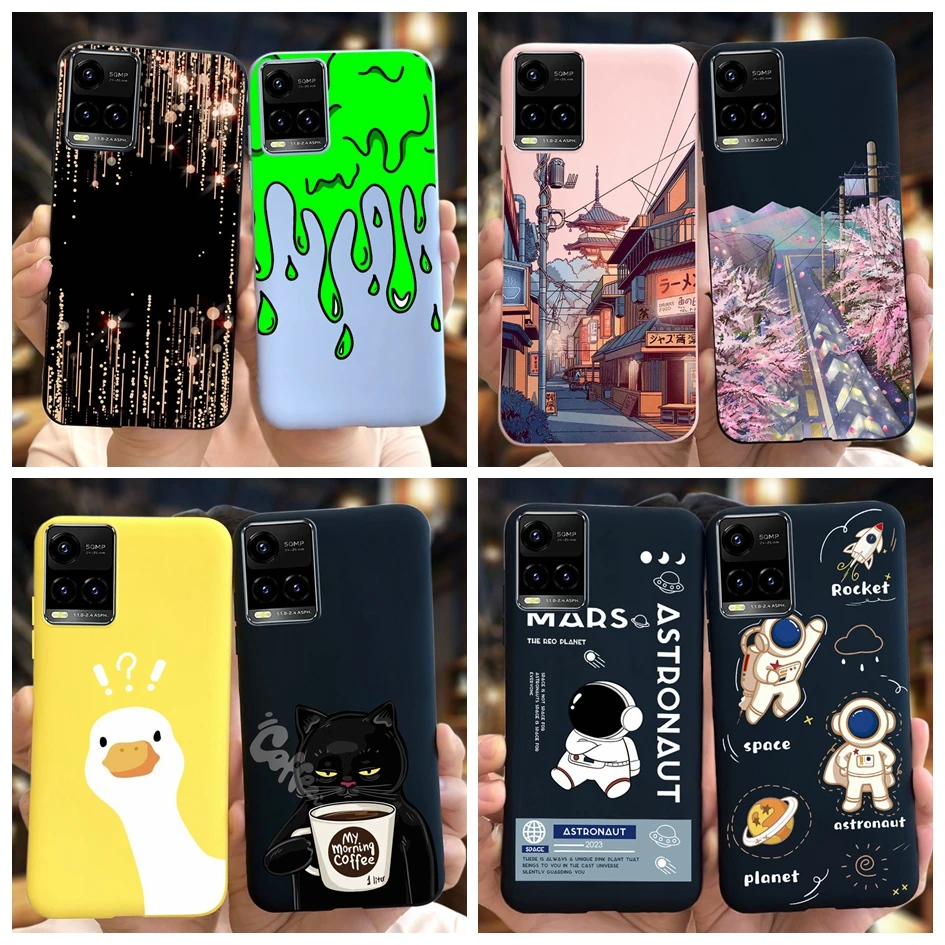 Cute Astronaut Duck Soft Silicone Phone Case
