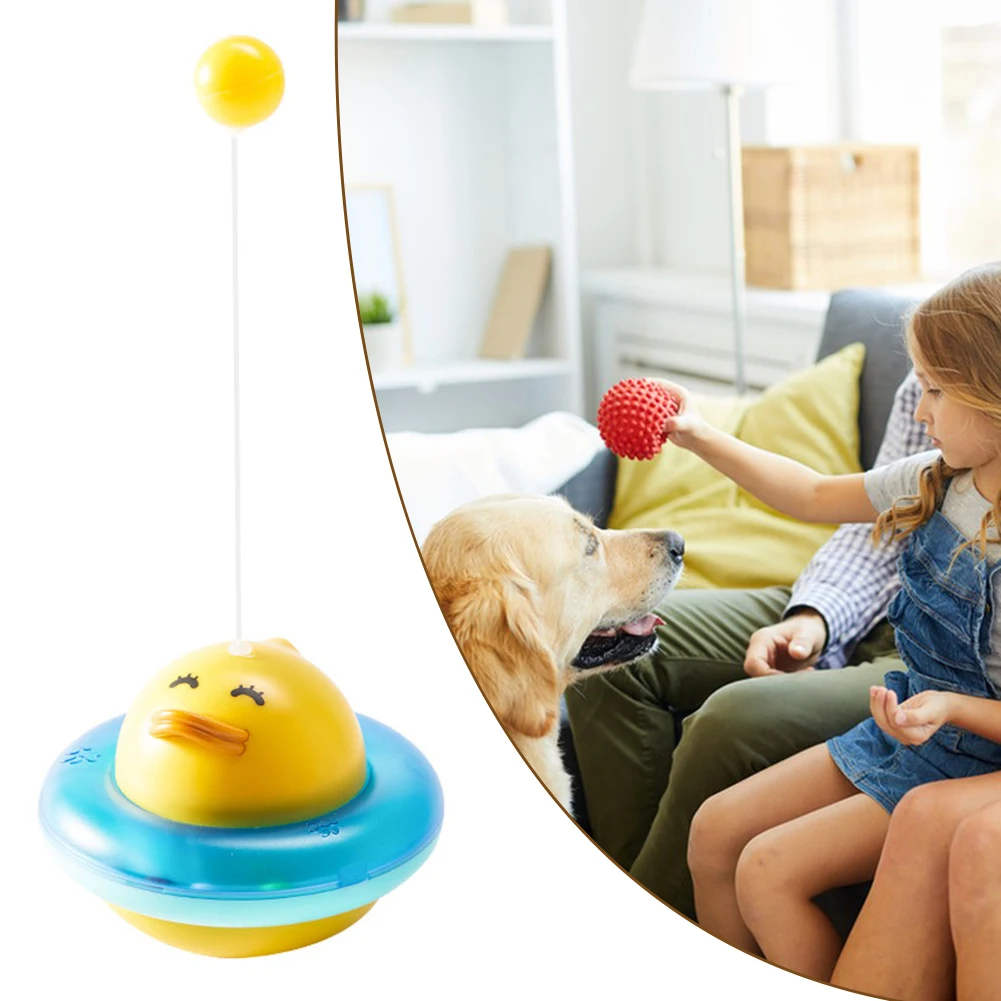 Multi-Purpose Lovely Ducks Tumblers Leaks Food Cat Toys Pet Cat Interactive Training Toys For Indoor Cat