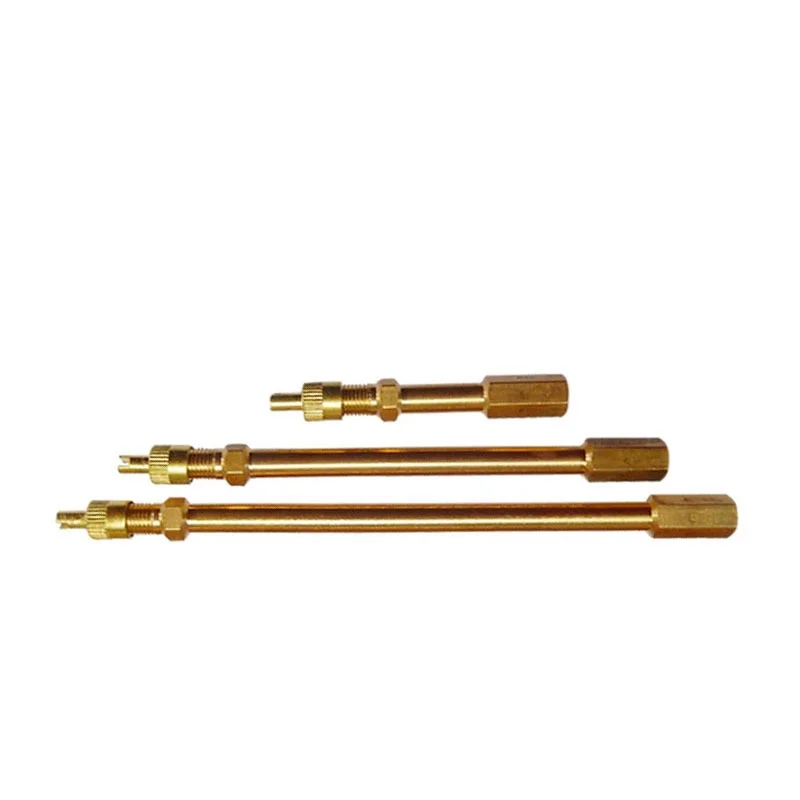 Car Tire Valve Stem Tire Valve Extension Rod Brass Extension Straight Bore Truck Motorcycle Car5cm/10cm/14cm/20cm tire valve extension rod