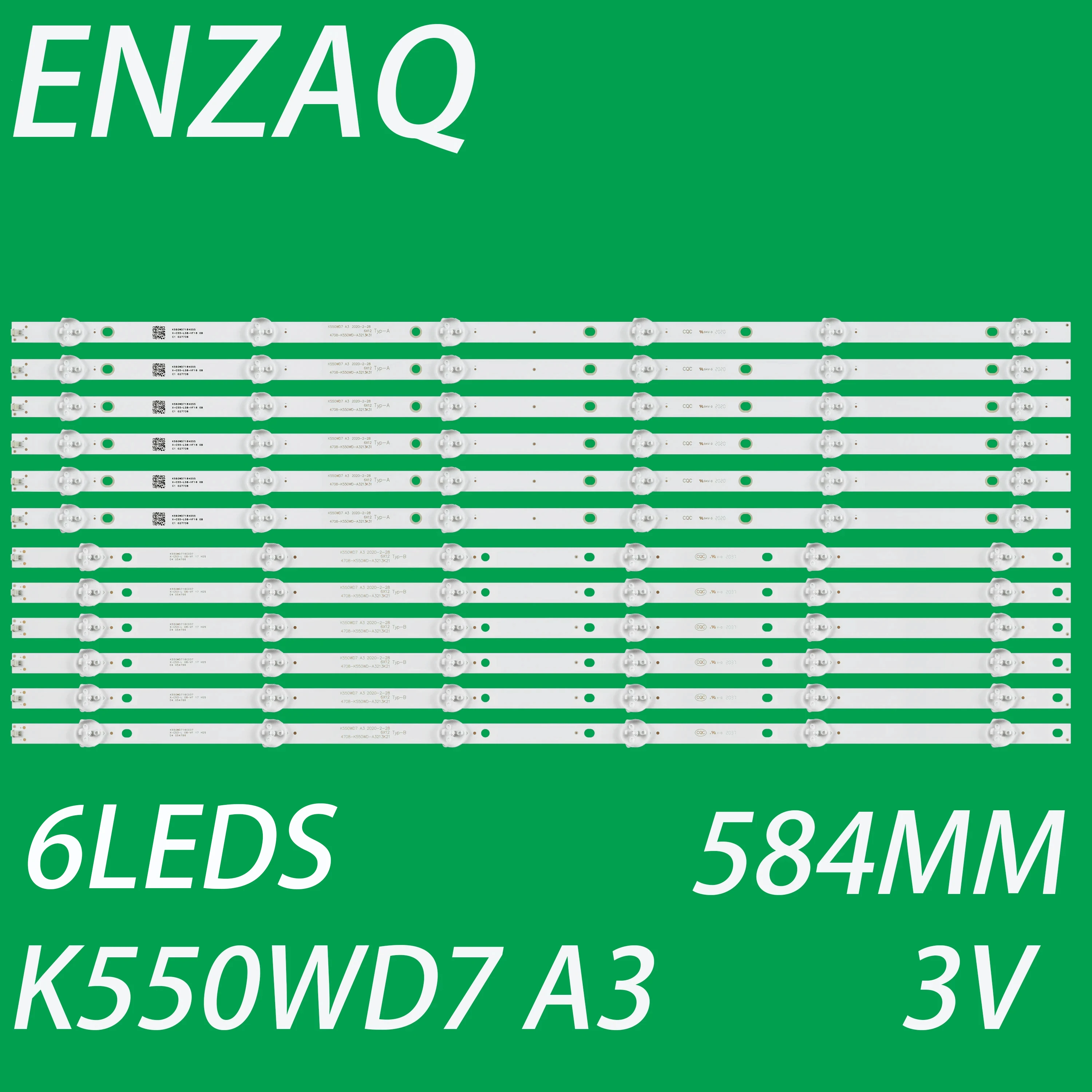 LED Backlight for FLe55f1761 55B7000T 55U7750EV RL-55D1509FT2C ...