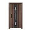 Modern Wood Exterior Entry Timber Door Solid Wooden entrance Timber Door Front Pivot Door 6