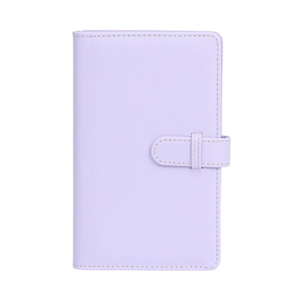 Compact 3-Inch Photo Album for Collectibles - 108 Sheets, Green & Pink