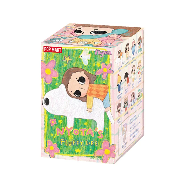 POP MART Nyota's Fluffy Life Series Mystery Box 1PC/12PCS POPMART